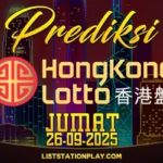 Link Prediksi Togel Hongkong Lotto 26 September 2025